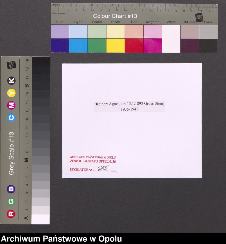 Obraz 2 z jednostki "[Reinert Agnes, ur. 15.1.1893 Gross Stein]"