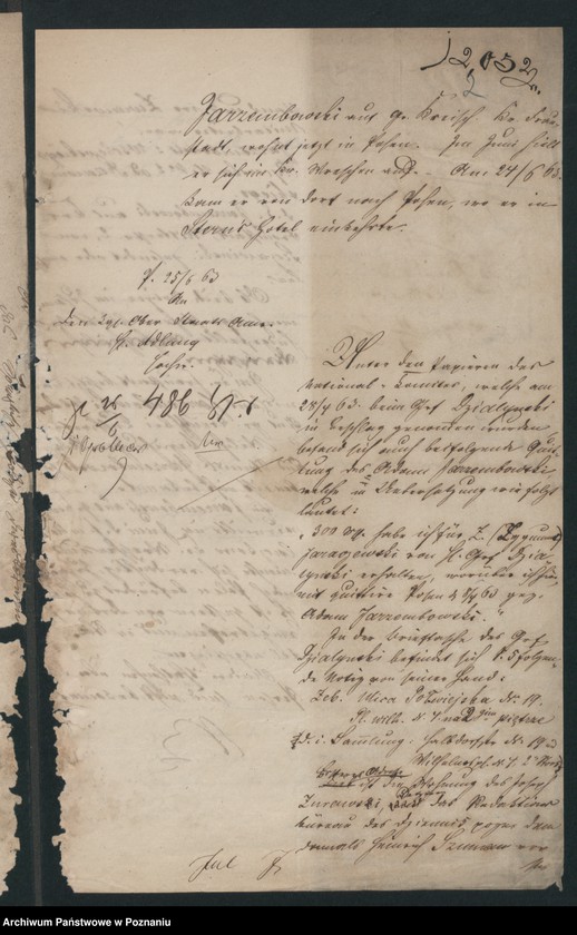 Obraz 6 z jednostki "A. betr. Familie von Jarzembowski"