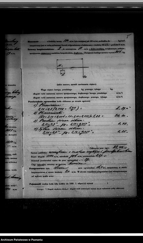 Obraz 9 z jednostki "Młyn parowy M. Smorawińskiej Baranowo powiat poznański nr woj. kotła 328 później własność J. Tomkowiak, Fabianowo powiat poznański"