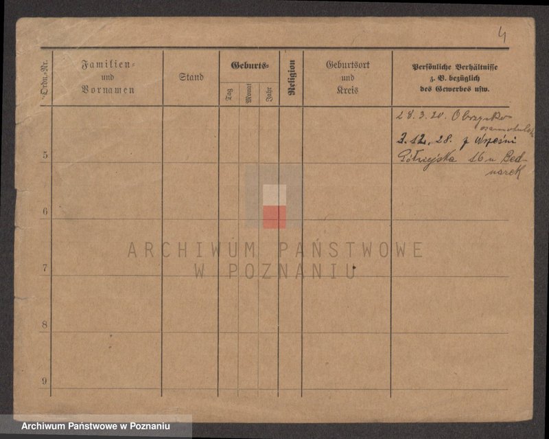 Obraz 4 z jednostki "Gurski (Gór..) - Gursche"