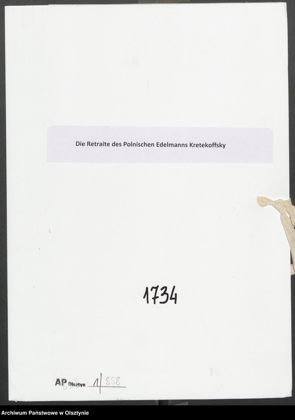 image.from.unit.number "Die Retraite des Polnischen Edelmanns Kretekoffsky"