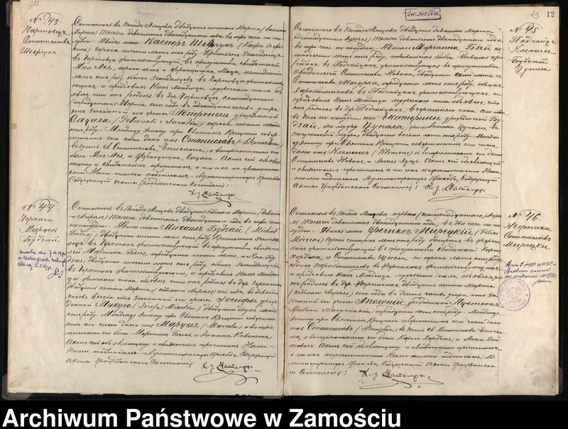 image.from.unit.number "Akta urodzeń, małżeństw, zgonów"
