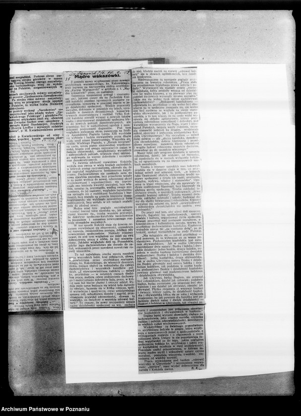 image.from.unit.number "Socjalizm - informacje, polemiki, dyskusje na łamach prasy na temat socjalizmu w Polsce. [Wycinki prasowe]"
