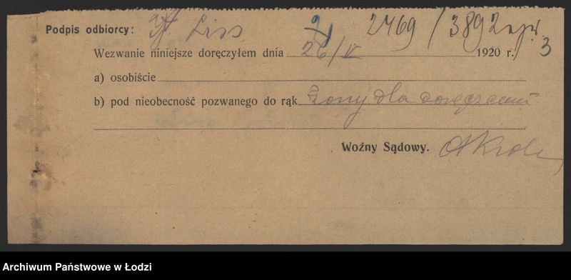 Obraz 5 z jednostki "Judel Liss - sprzedaż manufaktury"