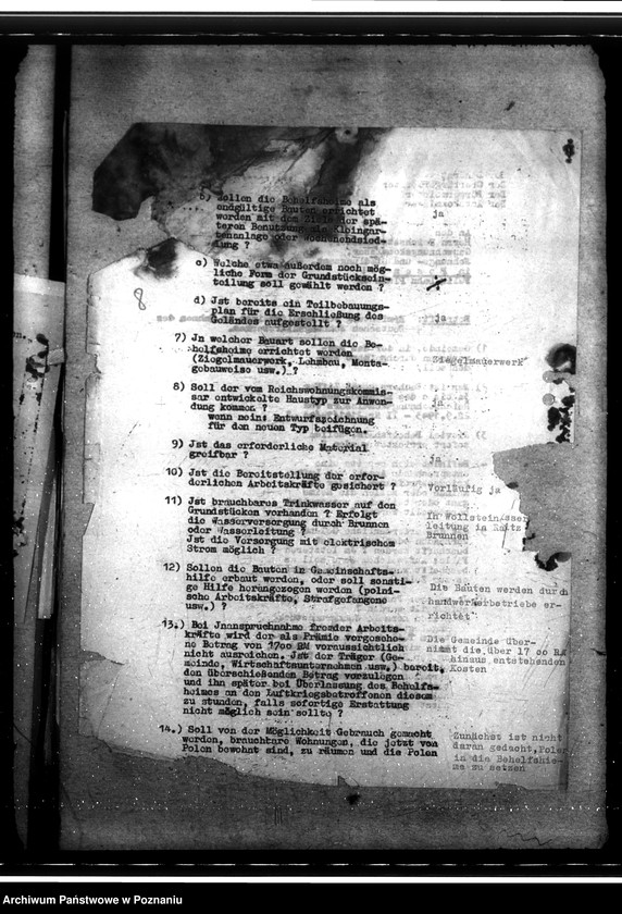 Obraz 12 z jednostki "DWH - Behelfsheime für Bombenbeschädigte im Kreise Wollstein"