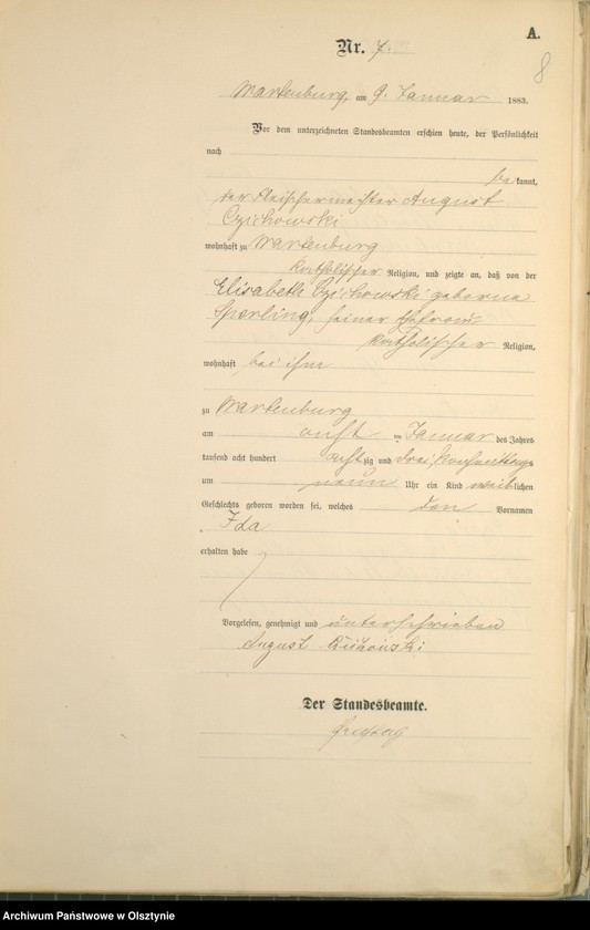 image.from.unit.number "Geburts-Haupt-Register Nr 1 - 254"