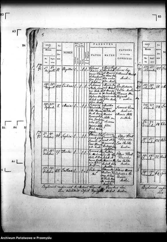 Obraz 9 z jednostki "[Kopie ksiąg metrykalnych parafii Hańczowa z filią Ropki (dekanat Gorlice)]"