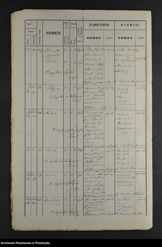 image.from.unit.number "[Odpisy ksiąg urodzeń, małżeństw, zgonów parafii rzymskokatolickiej Wyżyniany z 1862 roku]"