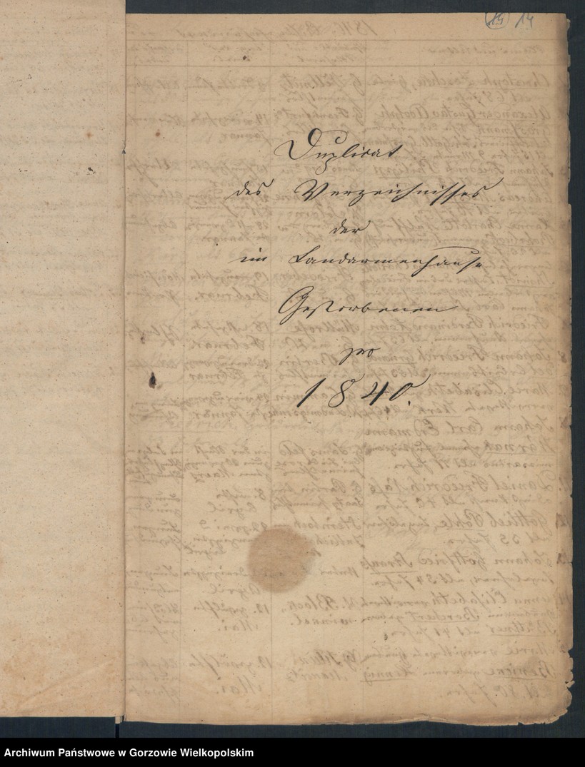 image.from.unit.number "Duplikate des Kirchenbuchs vom Landarmenhaus zu Landsberg an der Warthe"