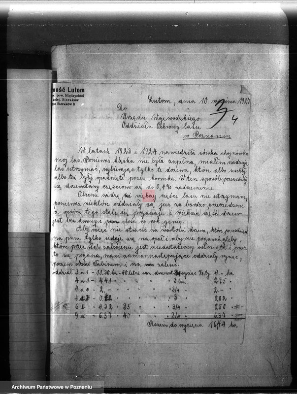 image.from.unit.number "Majętność leśna Lutom w powiecie międzychodzkim"