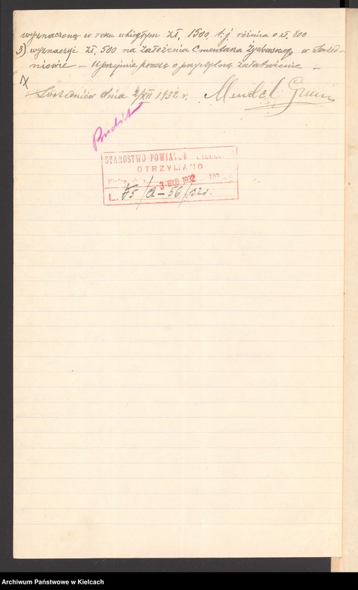 Obraz 9 z jednostki "Budżet gminy wyznaniowej żydowskiej w Bodzentynie na 1933 r"