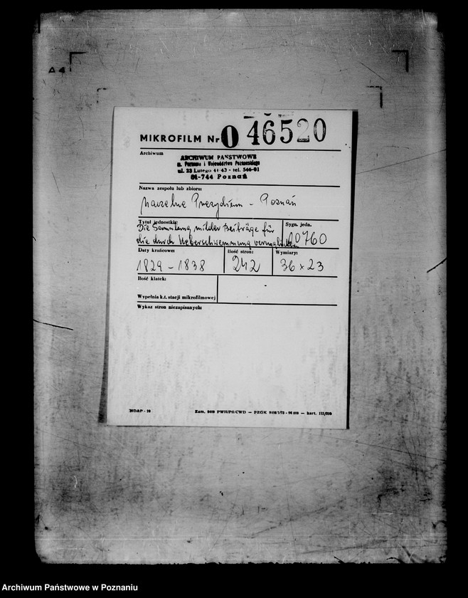 Obraz 3 z jednostki "Die Sammlung milder Beiträge für die durch Ueberschwemmung verunglückten Bewohner der Weichselniederungen."