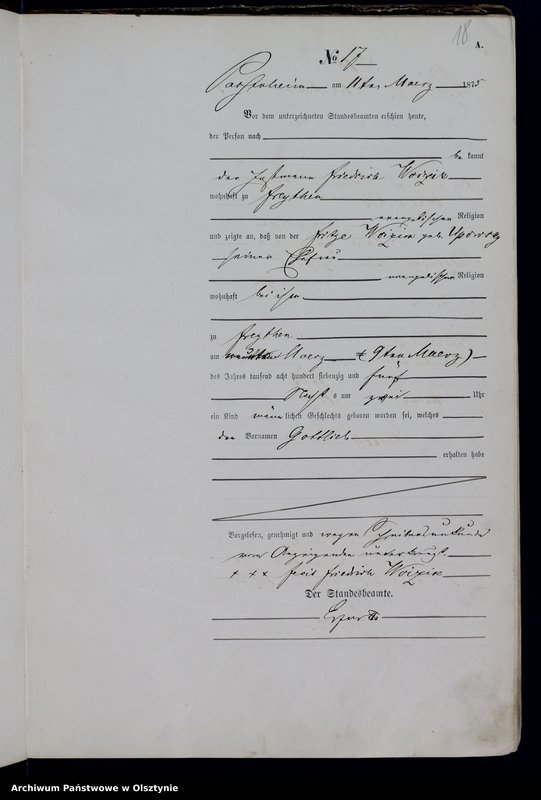 image.from.unit.number "Haupt-Geburts-Register Nr 1 - 91"