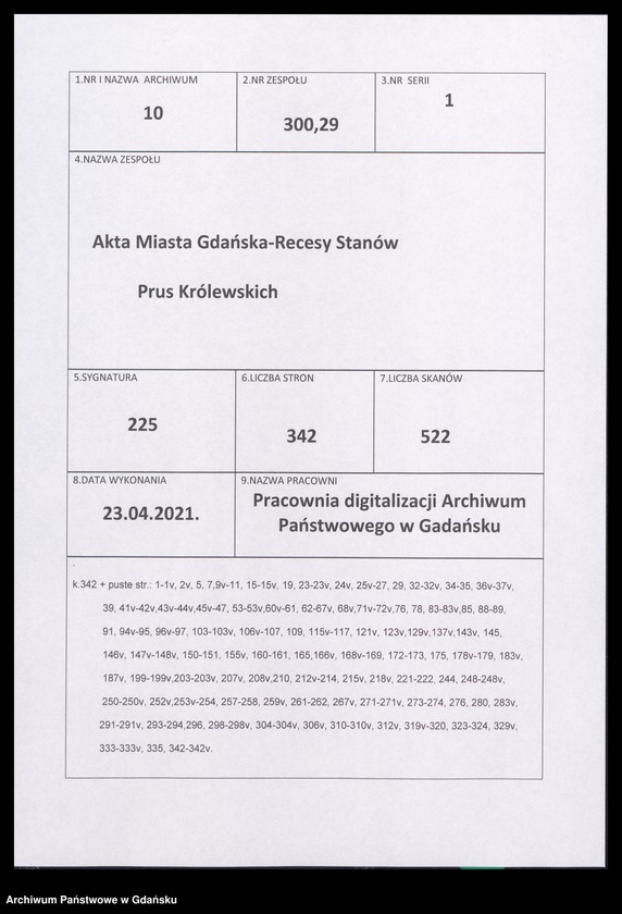 image.from.unit.number "Recesy Stanów, między innymi Colloqium Gedanense et Commitio Electionis, sejm elekcyjny w Warszawie 27 VIII - 7 IX 1764"