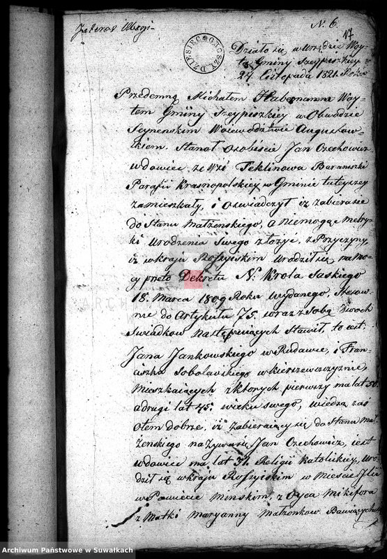 image.from.unit.number "Annexa do Aktów Ślubnych Gminy Krasnopolskiej Powiatu Sejneńskiego w województwie Augustowskim."