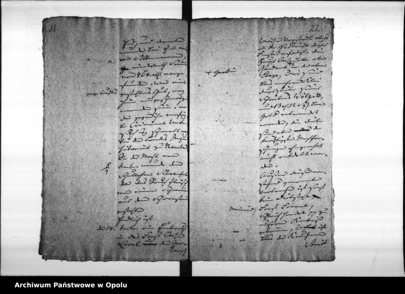 Obraz 16 z jednostki "Acta des Magistrats zu Oppeln betreffend den an das Königliche Ober - Landes - Gericht zu Ratibor erstatteten gutachtlichen Bericht über die Haupt - Ursachen der im Jahre 1835 verübten Verbrechen pp."