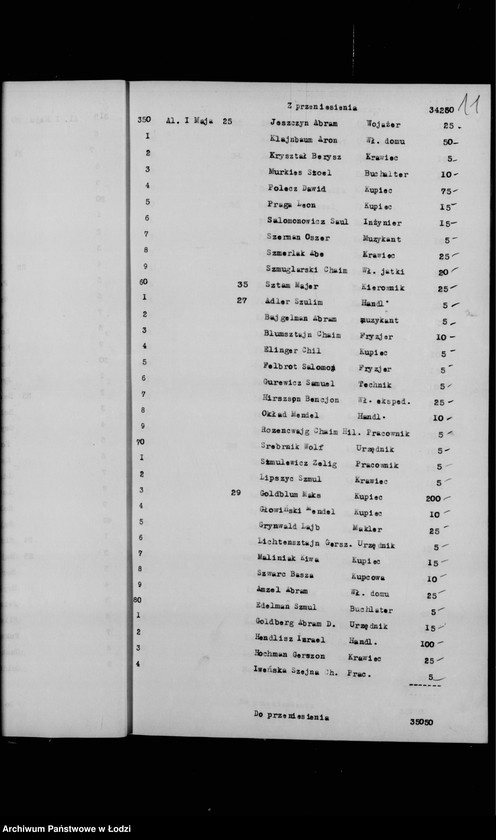 Obraz 15 z jednostki "Rejestr poborczy"