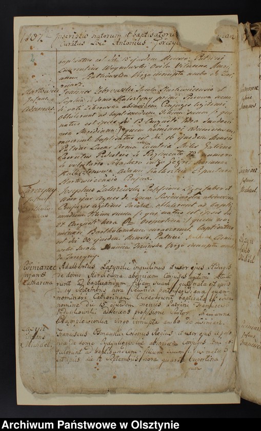 Obraz z jednostki "Liber babtisatorum [1807-1841], copulatorum [1810-1841] et mortuorum [1803-1841]"