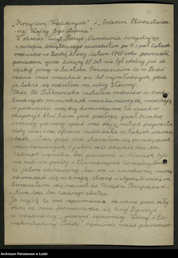 Obraz 12 z jednostki "Korespondencja [I sekretarza; skargi, dyrektywy, zaświadczenia]"