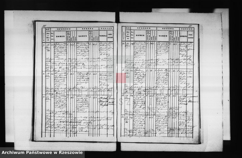image.from.unit.number "Księga akt małżeństw - Głogów Małopolski"