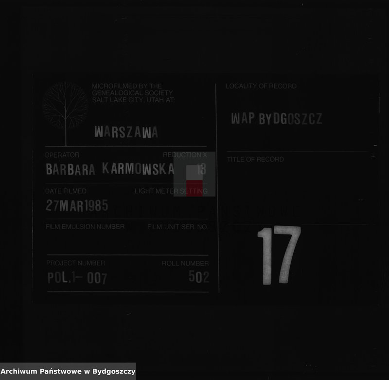 image.from.unit.number "Akta małżeństw - pierwopis nr 1"