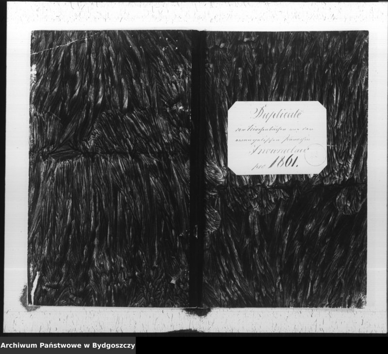 image.from.unit.number "Duplikat der Kirchenbücher von der evangelischen Parochie Inowrazlaw pro 1861"