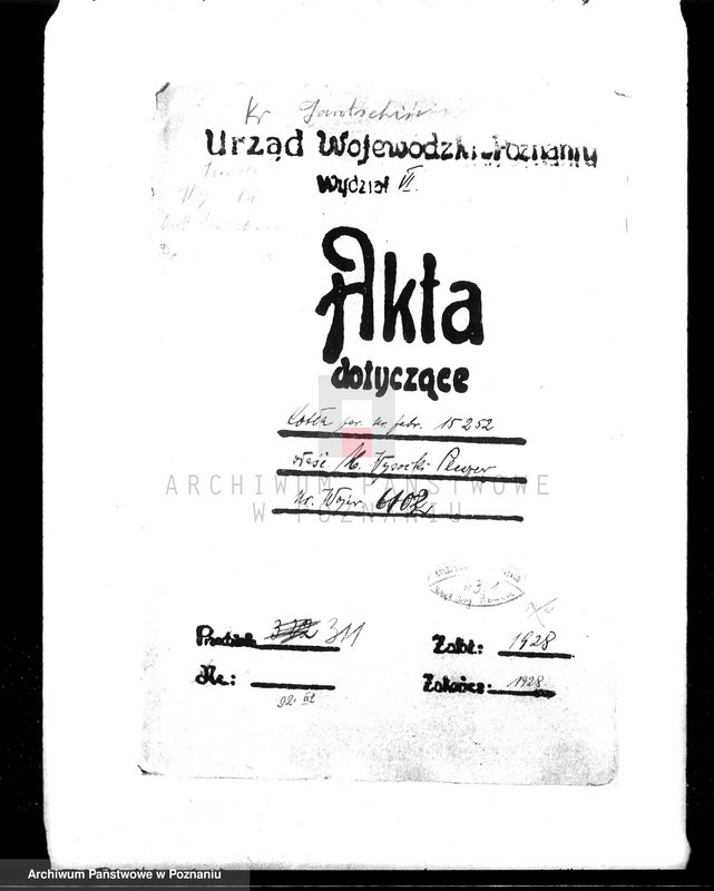 Obraz 4 z jednostki "Fabryka Maszyn Rolniczych w Pleszewie pow. jarociński nr fabr. kotła 15252 nr woj. kotła 6102"