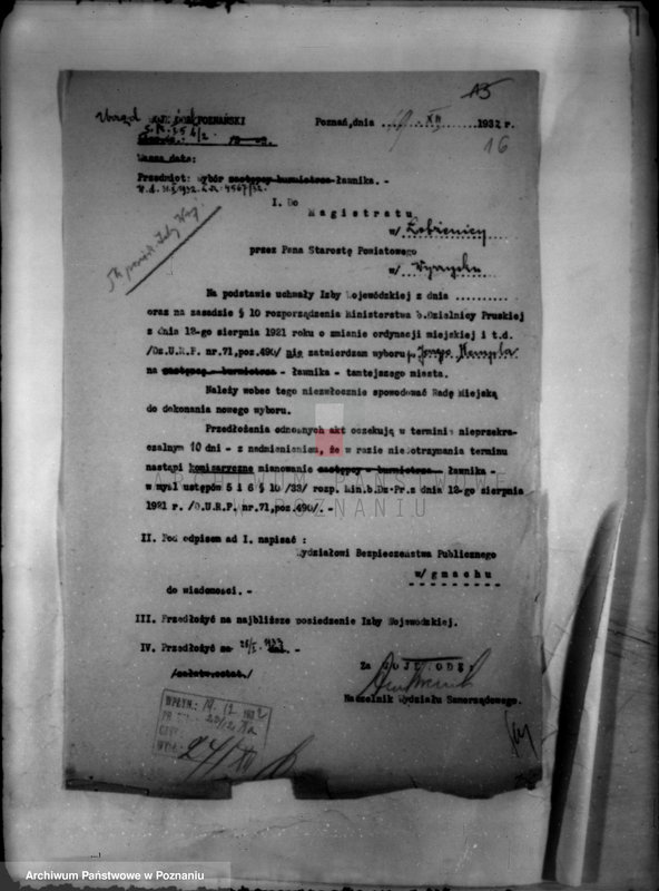 Obraz 20 z jednostki "Miasto Łobżenica /powiat wyrzyski/ członkowie magistratu"