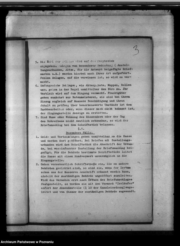 Obraz 7 z jednostki "Geschäftsverteilungsplan. Behördenbezeichnung."