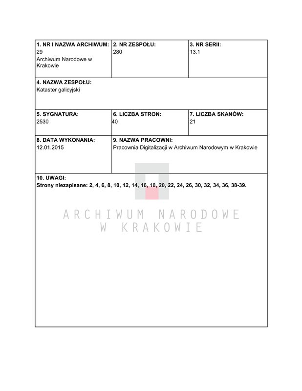 image.from.unit.number "216 Dorf Nowa Wieś in Galizien Sandecer Kreis"