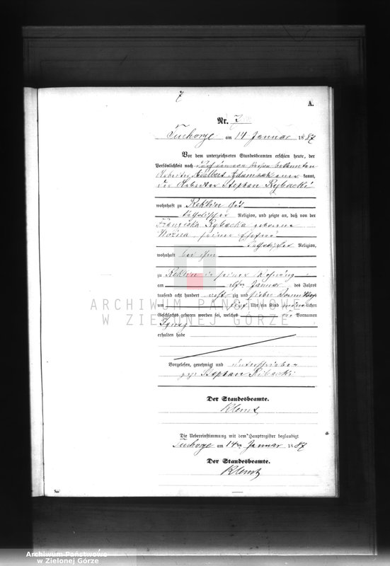 Obraz 12 z jednostki "Geburts-Neben-Register"