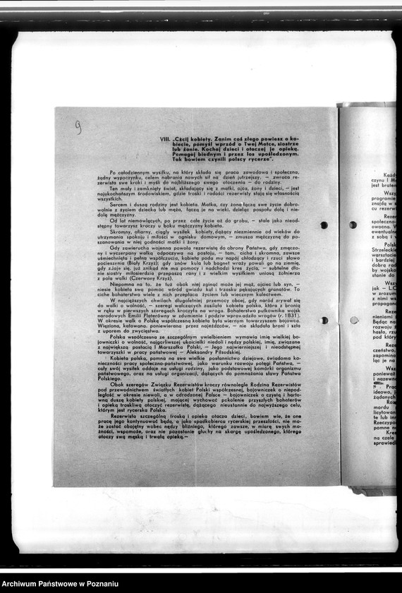 Obraz 13 z jednostki "Okólniki Zarządu Głównego Związku Rezerwistów- Dziesięcioro przykazań polskiego rezerwisty"