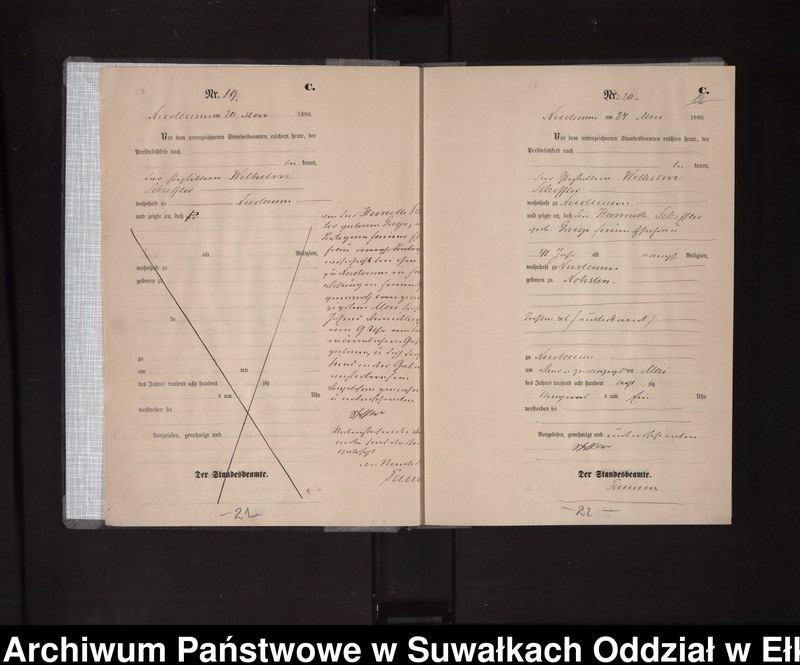 image.from.unit.number "Sterbe-Haupt-Register des Königlich Preussischen Standes-Amtes Stadt Nicolaiken Kreis Sensburg"