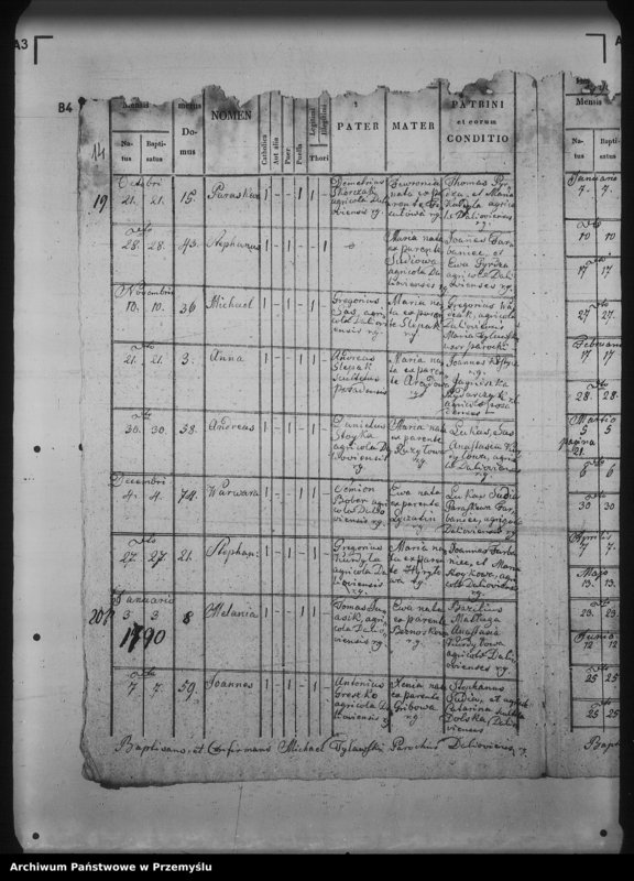 Obraz 18 z jednostki "[Kopie ksiąg metrykalnych parafii Daliowa z filią Szklary (dekanat Rymanów)]"