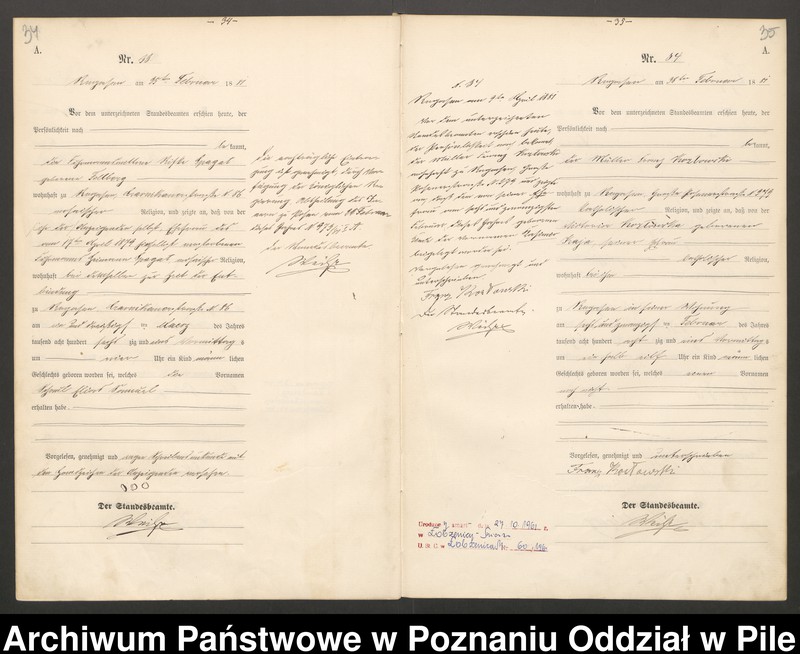 Obraz 20 z jednostki "Księga urodzeń"