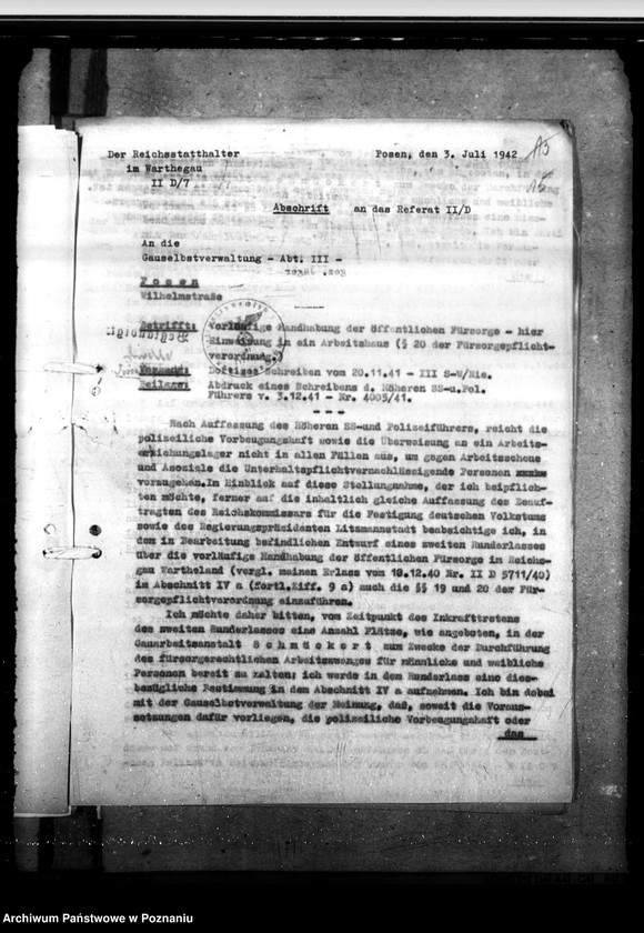 Obraz 19 z jednostki "Einwesung ins Arbeitshaus"