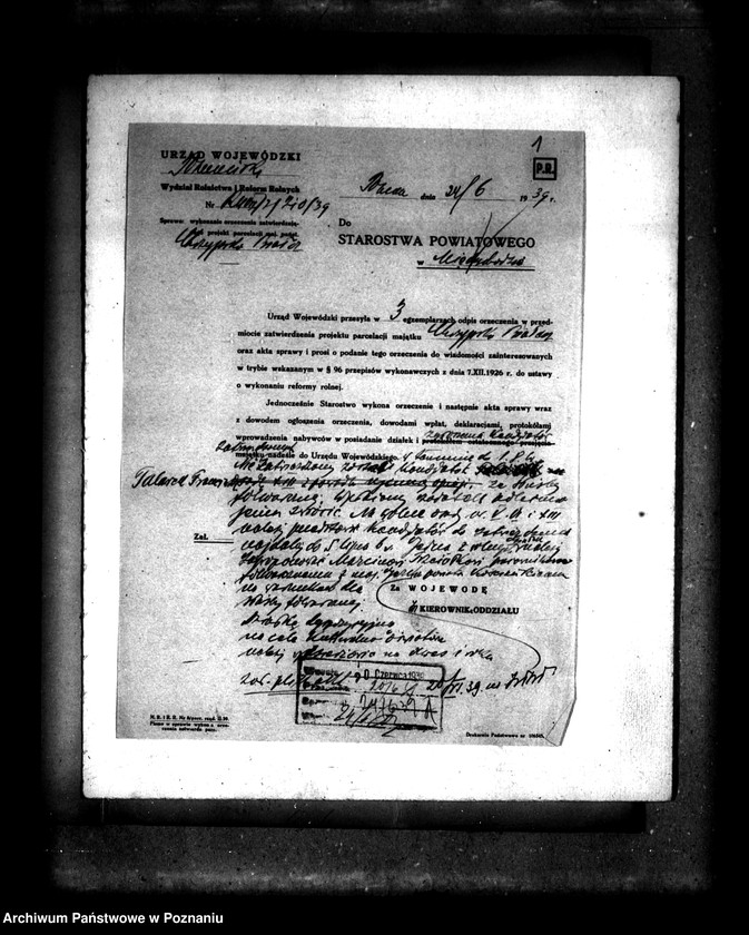 Obraz 5 z jednostki "Operat szacunkowy /parcelowanego majątku Białcz i Chrzypsko powiatu międzychodzkiego"