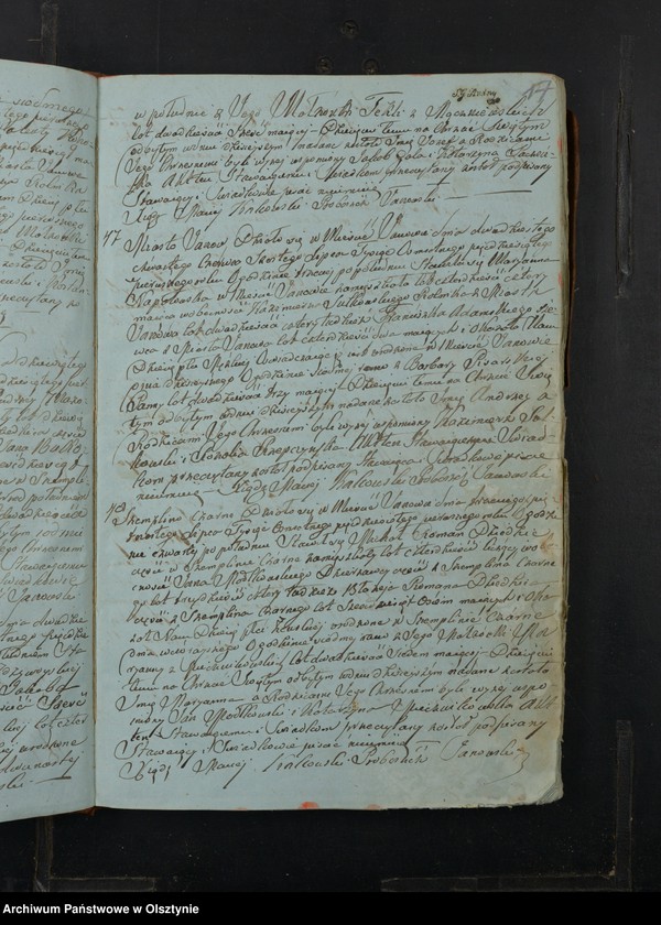 image.from.unit.number "Akta Urodzenia, Małżeństw, Zeyścia Parafii Janowo Powiatu Przasnyskiego Gubernij Płockiej z Roku 1851"