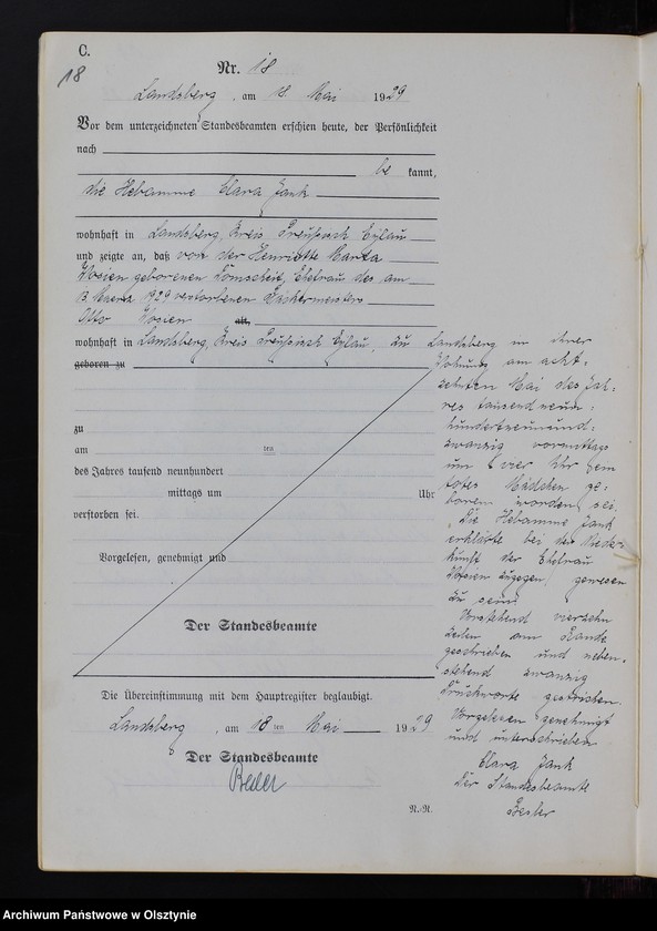 image.from.unit.number "Sterbe-Neben-Register Nr 1 - 33 [ Księga zgonów - wtóropis ]"