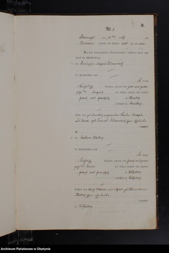 image.from.unit.number "Heiraths-Neben-Register Nr 1 - 26"