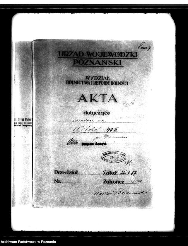 Obraz 4 z jednostki "Majątek Witobel 40 III powiatu poznańskiego Wacław Baranowski"