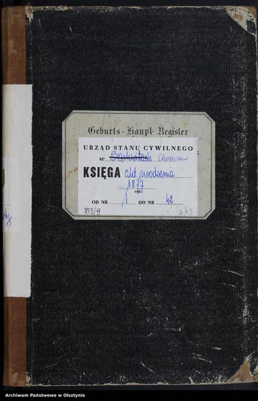 image.from.unit.number "Geburts-Haupt-Register Nr 1 - 42"