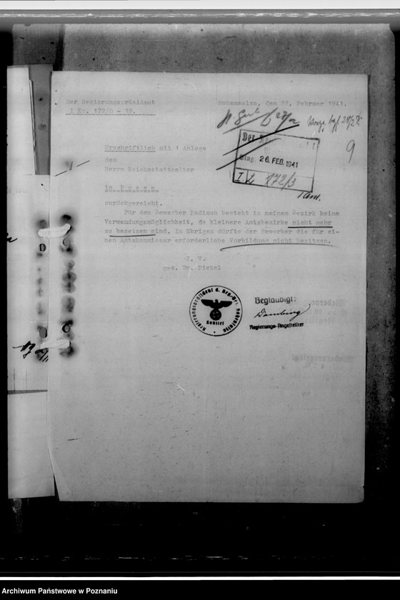 Obraz 14 z jednostki "Padloch, Kurt - komisarz obwodowy"