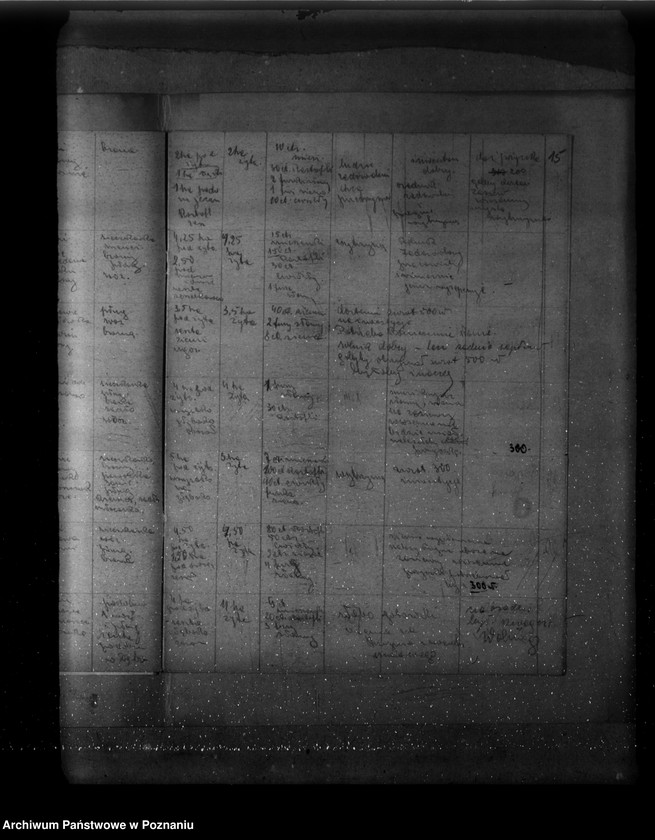 Obraz 19 z jednostki "Wykaz osadników z wyszczególnionym stanem ich zagospodarowania w majątkach Wyrza, Wysoka Mała, Jeziorki Kosztowskie, Stare i Łobżenica powiat wyrzyski"