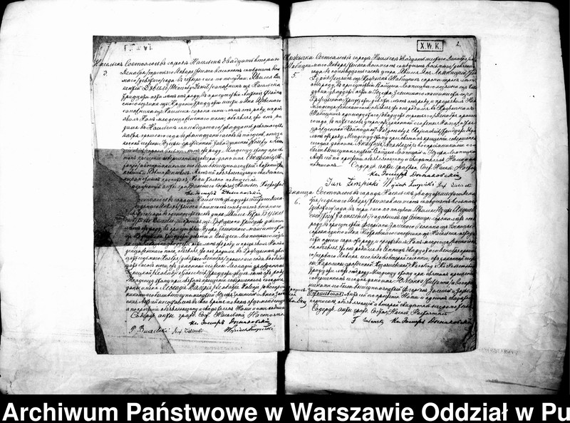 Obraz 5 z jednostki "Akta urodzeń, małżeństw i zgonów"