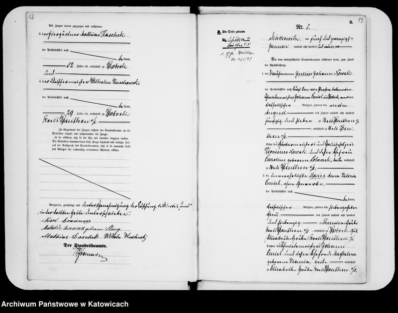 image.from.unit.number "Księga małżeństw za rok 1890 [nr 1 - 112]"