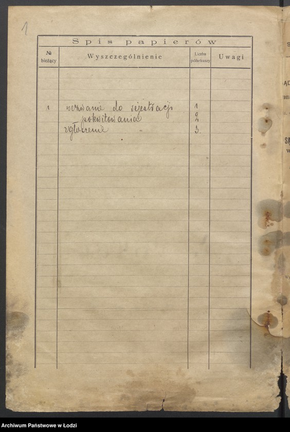 Obraz 3 z jednostki "Józef Perlberg - sprzedaż towarów manufakturowych i chustek"