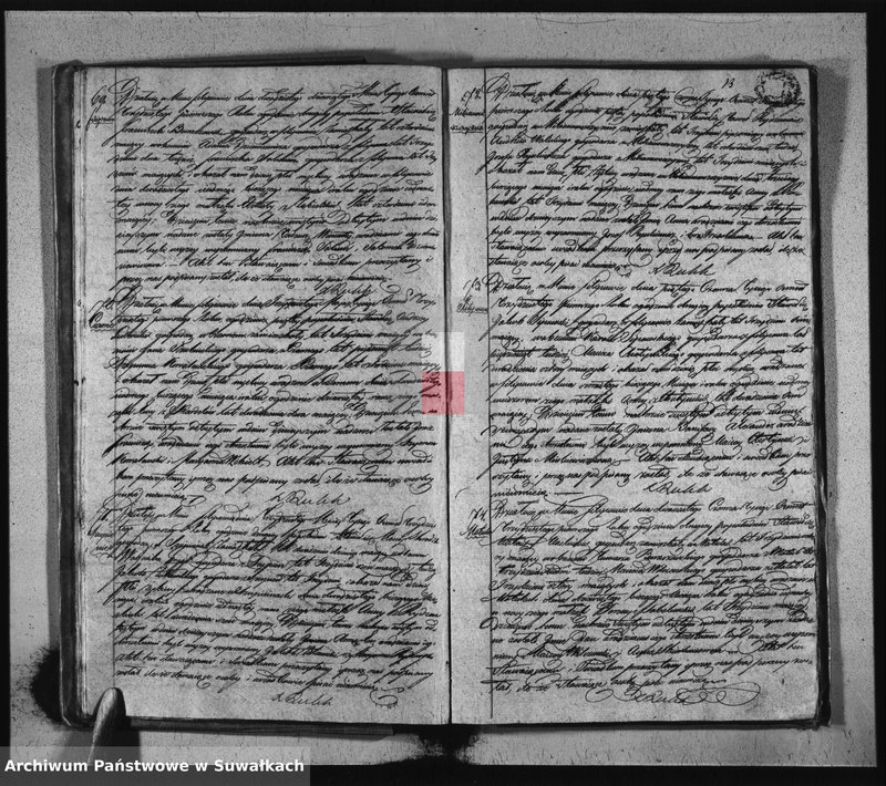 image.from.unit.number "Duplikat Aktów Urzędnika Stanu Cywilnego Parafij Filipowskiey z 1831 R."