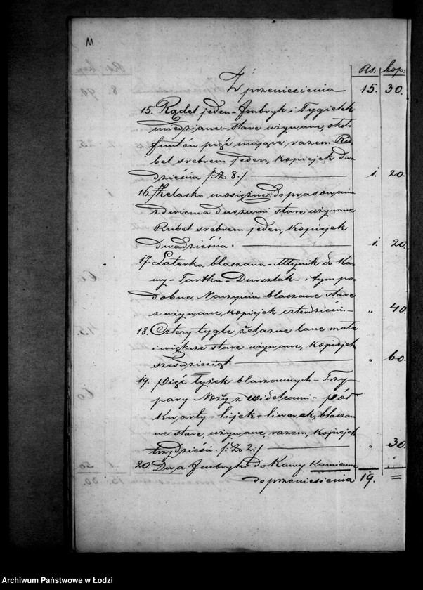 Obraz 15 z jednostki "Akta tyczące się ustanowienia opieki nad nieletnimi po zmarłym Krystianie Rudolf"