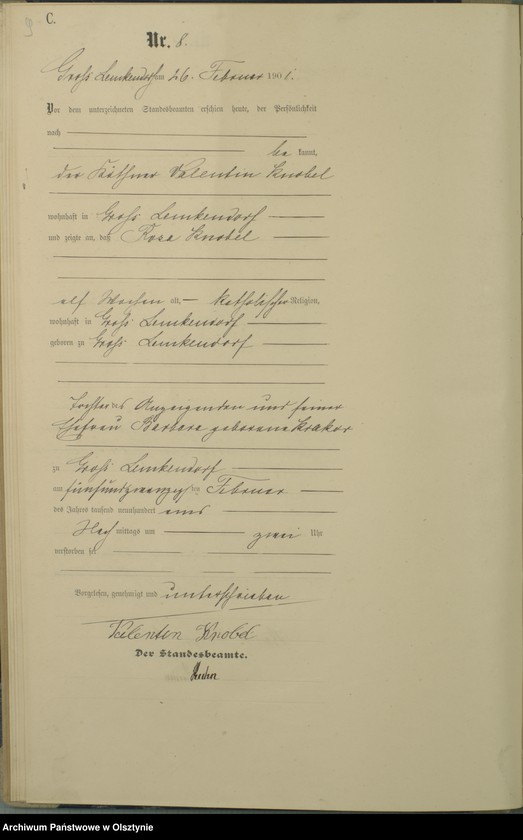 image.from.unit.number "Sterbe-Haupt-Register Nr 1 - 47 i 1 - 49"